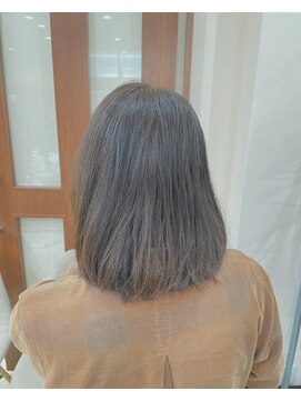 ブレス ザモール郡山店 リタッチカラー&髪質改善トリートメント