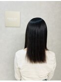 サラサラ縮毛矯正ストレート