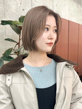 ノエ(noe) ミニボブ×透明感カラーC4