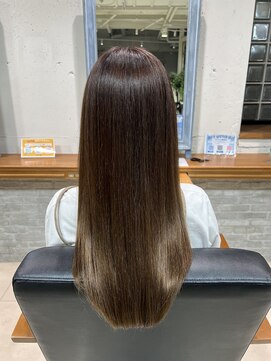 シェリー バイ フォルテ(SHERRY by FORTE) 髪質改善　縮毛矯正　巻ける縮毛矯正　オリーブベージュ