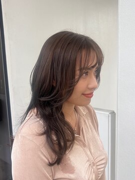 シュシュ 宜野湾店(chou chou) アンブレラカラー/こなれミディ/イメチェン/ウェーブパーマ