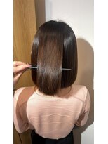 イオエ(ioe)&nbsp;前髪/アンブレラカラー/こなれミディ/髪質改善/イメチェン