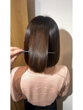 イオエ(ioe) 前髪/アンブレラカラー/こなれミディ/髪質改善/イメチェン