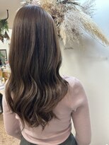 シルエット 美容室&nbsp;【冬カラー】ラテベージュ