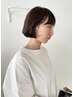 【人気メニュー】カット+ 透明感カラー+ ケア4stepトリートメント　￥14000