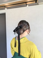 テラスプラス(テラス+)&nbsp;卒業式ヘアセット　タイトシニヨン