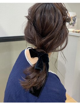 ルノン リー(LUNON:re) ローポニーテール◎