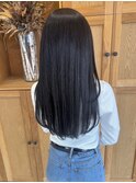 ロングレイヤー×ダークカラー