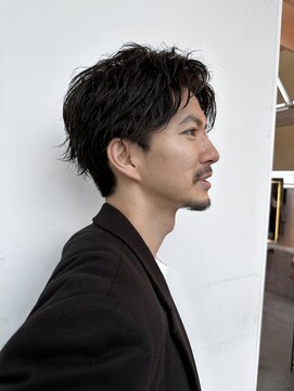 ロンドアベニール 北千住(Lond avenir) スパイキーショートニュアンスパーマスペインカールメンズ北千住