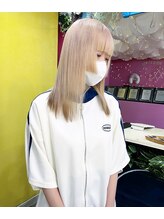 トーク 武庫之荘(TAL'KE)&nbsp;TAL’KE/武庫之荘/ブリーチ/ブロンド/ケアブリーチ/韓国ヘア_489