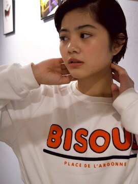 コモン 学芸大学(COMON) 暗めカラー/フェイスフレーミング[学芸大学駅/ドライカット]