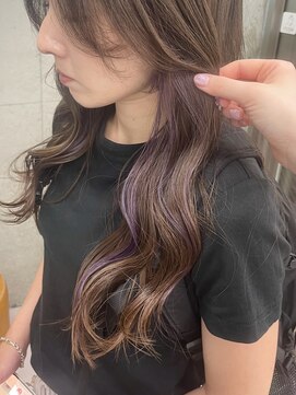 ミリィバイアヤラ 船橋店(MIRYI by ayala) 【CHIHARU】イヤリングカラー/ラベンダーカラー/