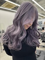エゴル ナゴヤサカエ(ENGOL NAGOYA SAKAE)&nbsp;坂野貴哉ラベンダーグレージュラベンダーカラーハイトーンカラー