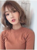 大人ゆるふわレイヤー×フォギーベージュ