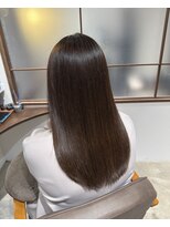 ソワ 四日市(soie)&nbsp;髪質改善ストレート×ベージュカラー