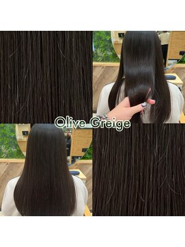 エヌ 北千住(N) オリーブグレージュで透明感アップ