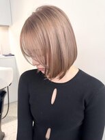 ゴカン バイ ジル ブラン 名古屋(Gokan by JIL BLAN)&nbsp;ハイライトバレイヤージュダブルカラーショートカット30代40代