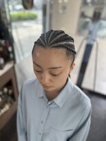 バイブアンドアネックス(VIBE & ANNEX) 地毛コーンロウ