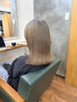 ブランチ シカ(branch.cica) グレージュ×ミルクティー