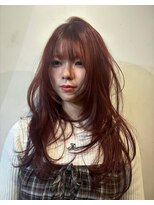 ブロック ジャポン(bloc japon)&nbsp;ブリーチなし艶感レッド