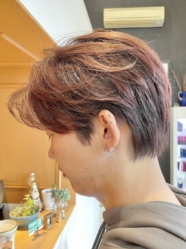 ワイボンドヘアー(Y bond hair) メンズ/フェード/ツーブロック/メンズカット/マッシュ