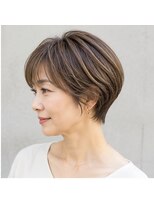 ヘアアンドメイク アース 入間店(HAIR&MAKE EARTH) 上品ひし形ショート