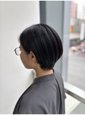 【藤本】スッキリ大人ショート　ショートボブ