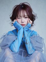 アルバム 銀座(ALBUM GINZA)&nbsp;ボルドーカラーレイヤーボブ_F21851