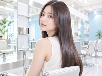 エクセルマーレ(EXCEL MARE)の写真/うねりや癖もドライで扱いやすい艶髪に。ダメージレス技術で髪質改善と縮毛を同時に改善！【茅ヶ崎】