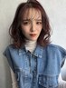 【学割U24】似合わせカット+艶カラー＋髪質改善TR￥8800【梅田】