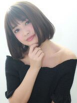 アンネル(An nelle)&nbsp;【An nelle】グレーアッシュワンカール艶ボブ☆