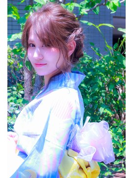 キサ ファータ 恵比寿(kisa fata) [オージュアサロン/恵比寿]編みこみアレンジ