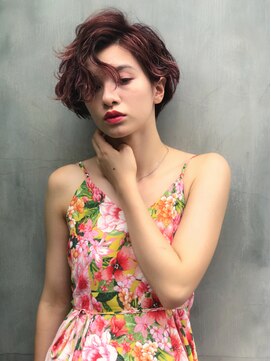 クーエフー(coo et fuu) かきあげバングのザクザクショート♪藤沢2　20代30代40代大人