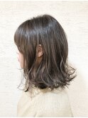 グレージュ×ハイライト★チーフ山本