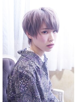 ユニーク(UniQ) マッシュショート×ケアダブルカラー×髪質改善トリートメント