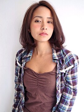 ヘアメイク フレンシア(hair make flencia) 艶感揺るふわボブ