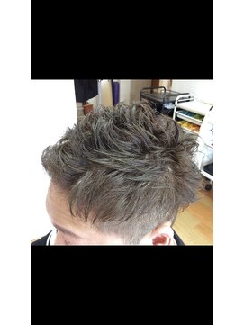 ヘアーズカフェ アン(HAIR'S CAFE an) メンズ  ツーブロックソフトモヒカン