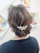 ヘアセットサロン アッシュ 神戸三宮(Ash) ナチュラルシニョン