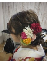 ヘアアンドケア エジェリラボ(hair&care egerie lab)&nbsp;【成人式☆着付け・ヘアアレンジ・メイク】