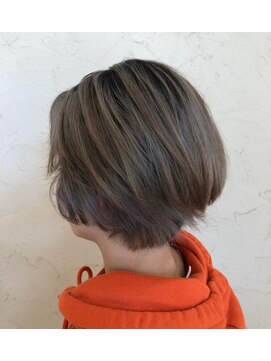 美粧 ほそや お花茶屋本店 美粧ほそやお花茶屋☆大人かわいい☆小顔ひし形ショートボブ☆