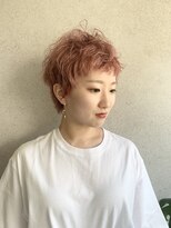 ミクマル(micmal) 大人かわいいレイヤースタイル☆透明感ラベンダーピンク