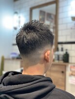 ブルートバーバーショップ(BLUET Barber Shop) ジェットモヒフェードスタイル