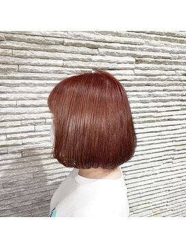ビス リアン 川口店(Vis lien) 切りっぱなし/大人可愛い/ケアブリーチ/小顔/ダブルカラー/韓国