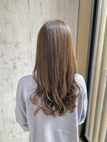 シルエット&nbsp;ツヤツヤロングの、イヤリングカラー♪