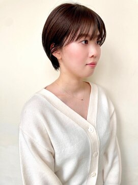 トップヘアー スパアンドリラクゼーション 安城(spa&relaxation) 大人可愛いショートヘアー