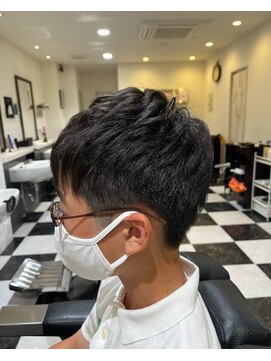 ルシードスタイル クリザンテーム 束感ショート　中学生ヘア