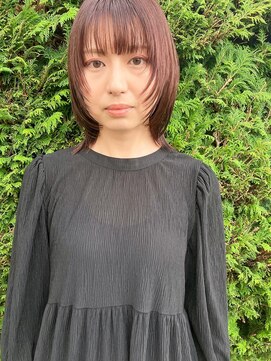 リヤン(Lien) ぱつっとボブウルフ