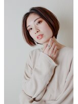 モリオ フロム ロンドン 大宮2号店(morio from London)&nbsp;【なかじま ひびき】センターパートナチュラルボブ
