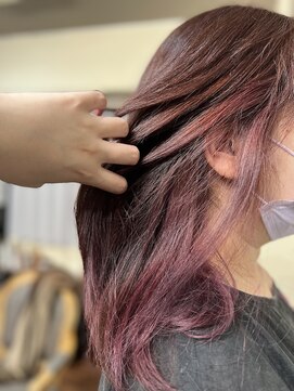 ケア 坂戸駅前店(Care) ピンク系デザインカラー♪