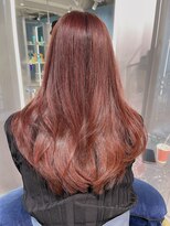 ユー(juu.)&nbsp;new open☆《juu.》cherry brown×韓国風色気ロング